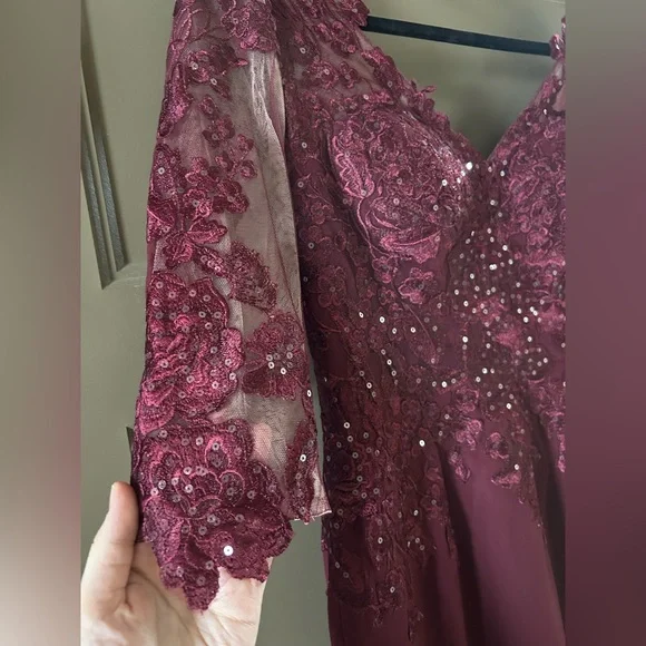 NWOT Cabernet formal gown from JJHouse - Picture 4 of 8